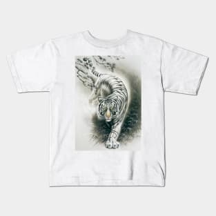 White tiger Kids T-Shirt